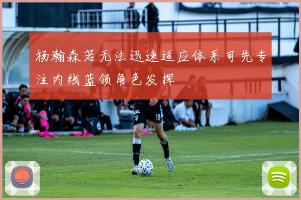 杨瀚森若无法迅速适应体系可先专注内线蓝领角色发挥
